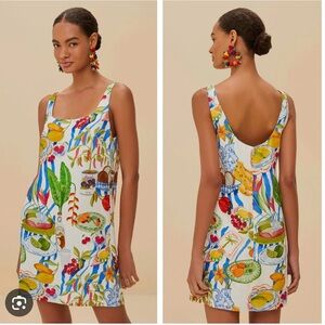 FARM Rio Multicolor Tropical Print Dress